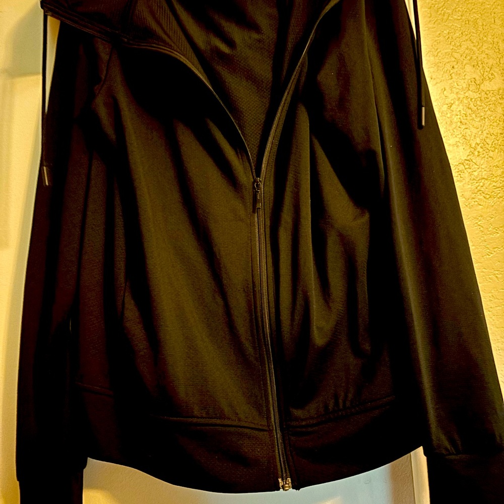 Black hoodie from Uniqlo